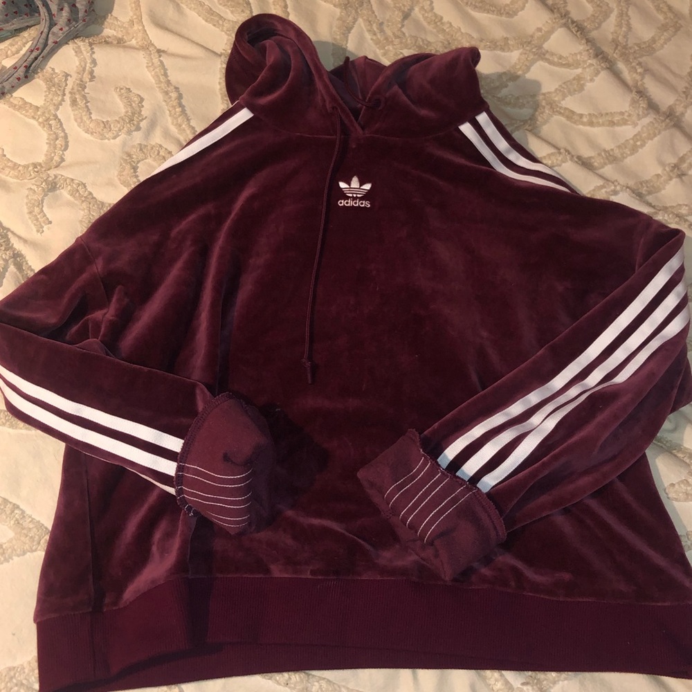 Velvet Adidas Hoodie